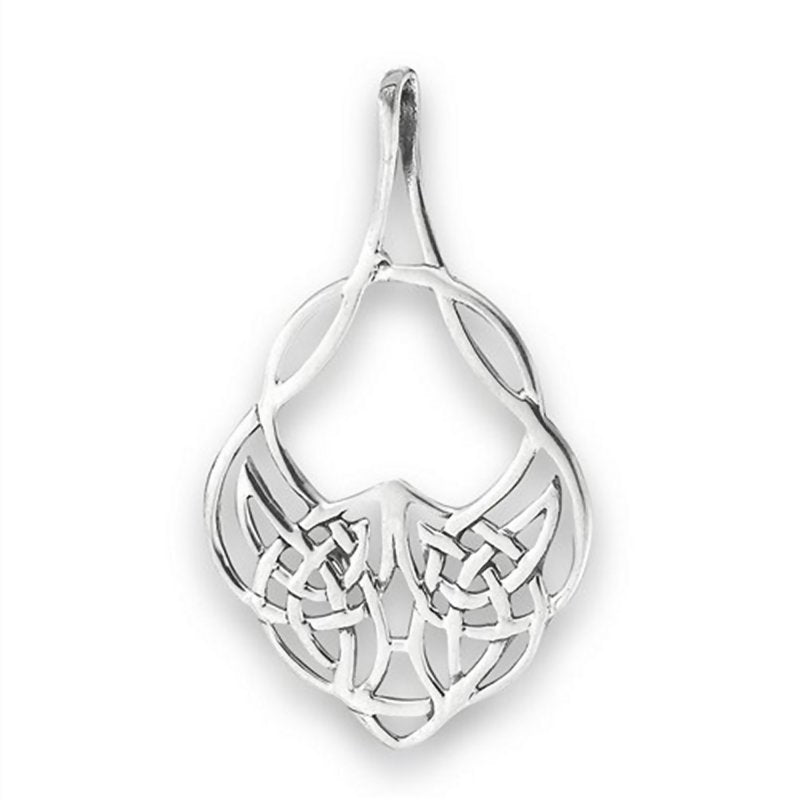 Celtic Silver Necklet N37