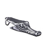 Gator Necklace Silver 316L Stainless Steel Crocodile Head Alligator Pendant Side