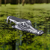 Gator Necklace Silver 316L Stainless Steel Crocodile Head Alligator Pendant Swamp