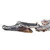 Gator Necklace Silver 316L Stainless Steel Crocodile Head Alligator Pendant