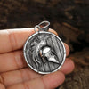 Gladiator Shield Necklace Silver 316L Stainless Steel 300 Spartan Helmet Pendant Hand