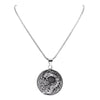 Nidhogg Dragon Necklace 316L Surgical Stainless Steel Norse Viking Pendant Far White