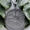 Phylogenetic Tree Necklace Silver Stainless Steel Evolution Ancestry Pendant