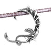 Wrap Around Dragon Post Earring 316L Stainless Steel Above Ear Crawler Climber Left