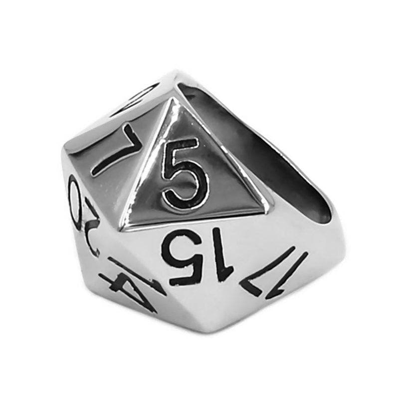 D20 Ring (ZKKUZQJ6D) by 3by3D
