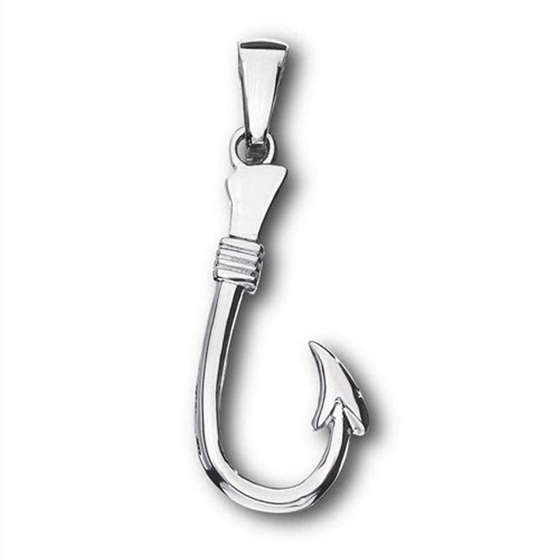 Sterling silver Fish Hook~Hei matu pendant