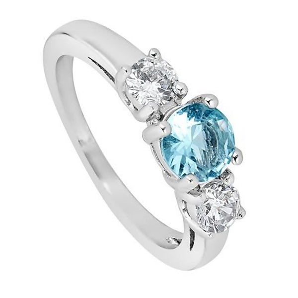 A & Furst - Party - One of a Kind Cocktail Ring with Aquamarine and Di – AF  Jewelers