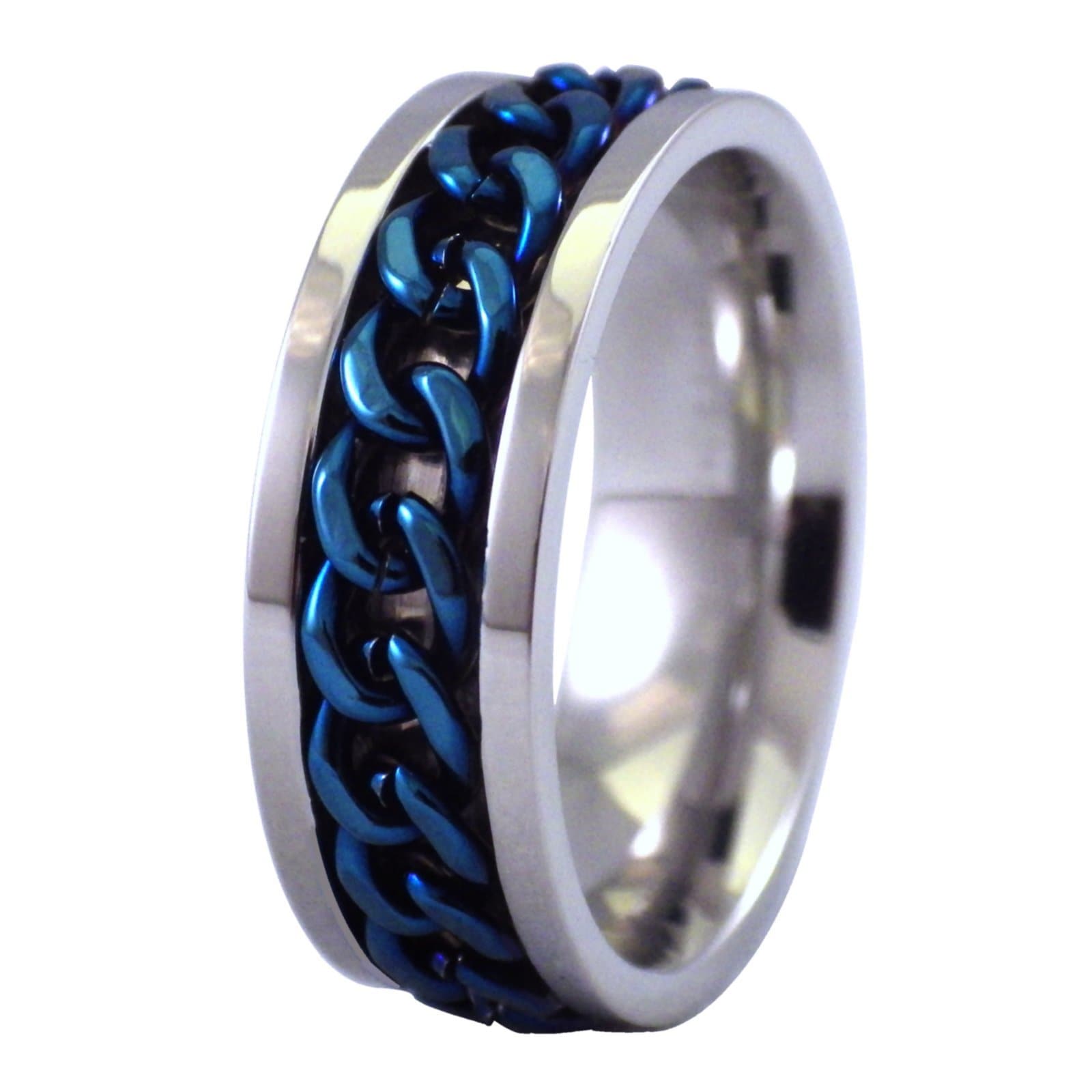 Blue 2025 spinner ring